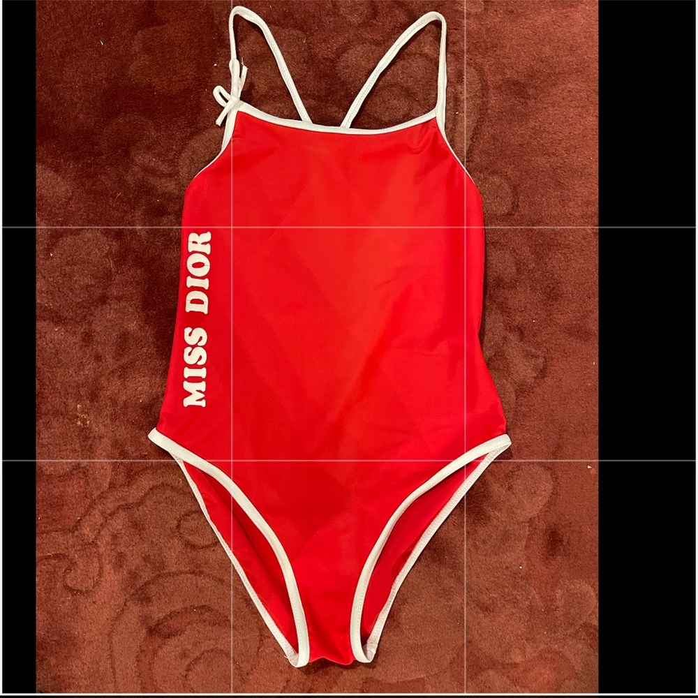 Christian Dior Miss Dior Red Bathing Suit